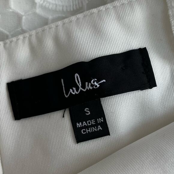Lulu's Today's Your Day White Embroidered Lace Midi Dress - Picture 10 of 12